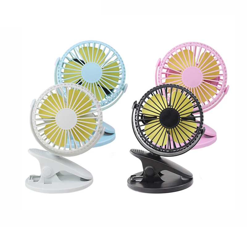 360 Degree Rotation Custom Electric Fan Mobile Phone Small Desk Hand Metal Mini 6 Inch Usb Portable Rechargeable Fan