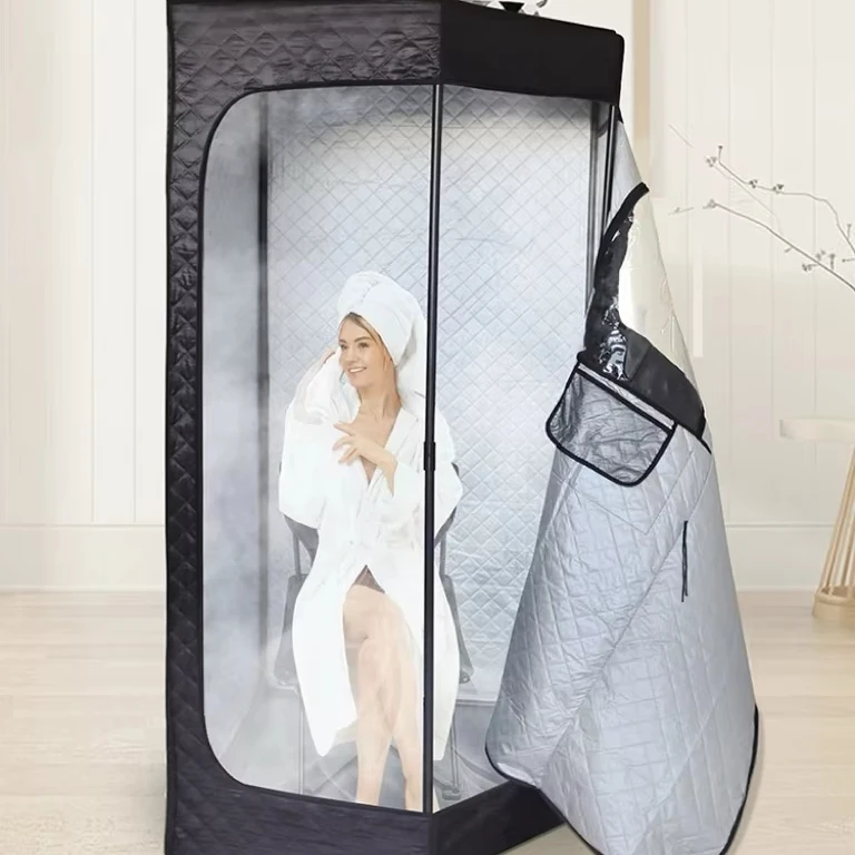 Home Use Portable Wet Steam Sauna Tent Full Body Steam Bath Water Proof Sauna Spa Room With 3L Steamer