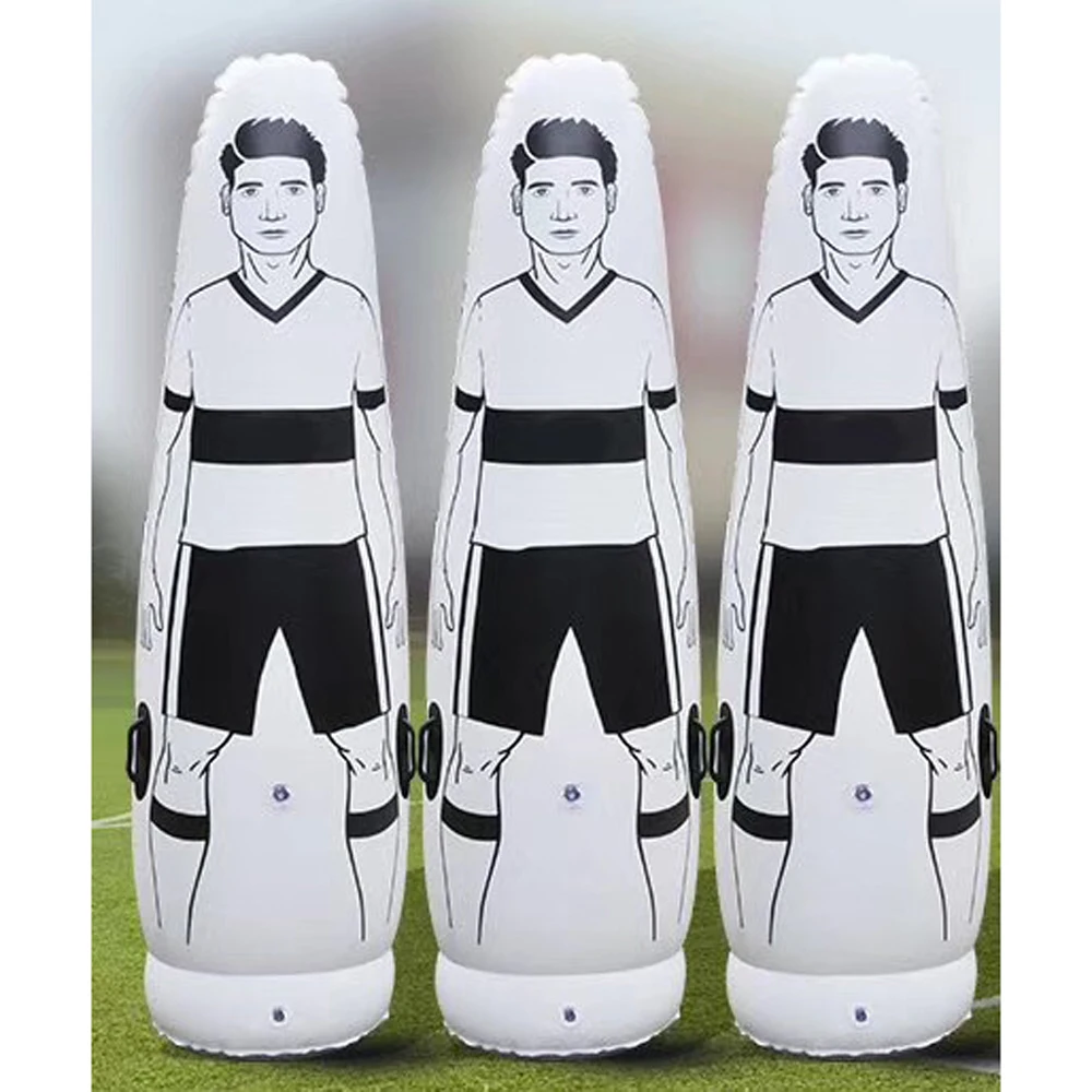 Soccer Inflatable Dummy Goalkeeper Defender Training Football Practice Tumbler Mannequin Shield soccer Dummies