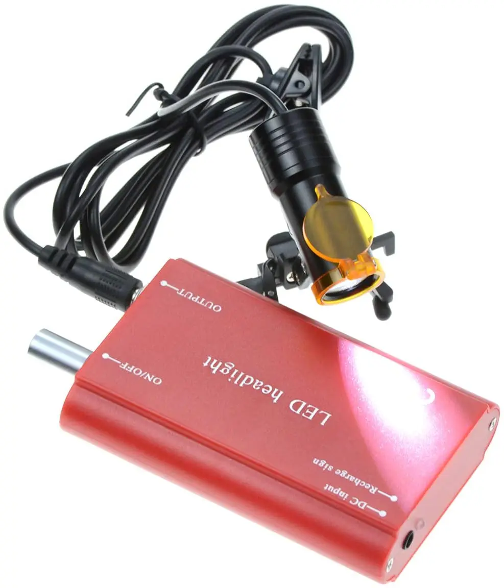 3W LED Head Light For Magnifying Glass Surgical High Brightness Dental Headlamp with Filter Medical