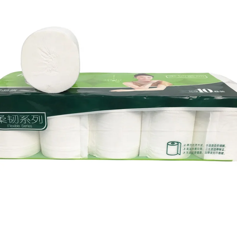 Источник завод натуральной древсной массы 3 слоя 4 слоя мягкие и удобные бумага туалетная бумага рулон бумаги