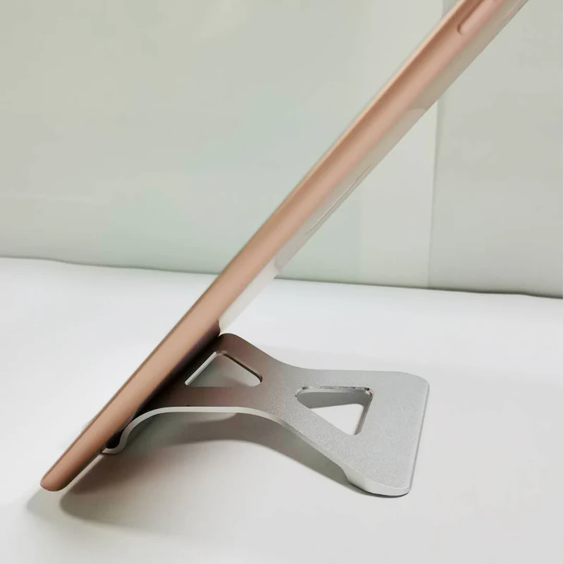 metal aluminum mobile stand phone table holder