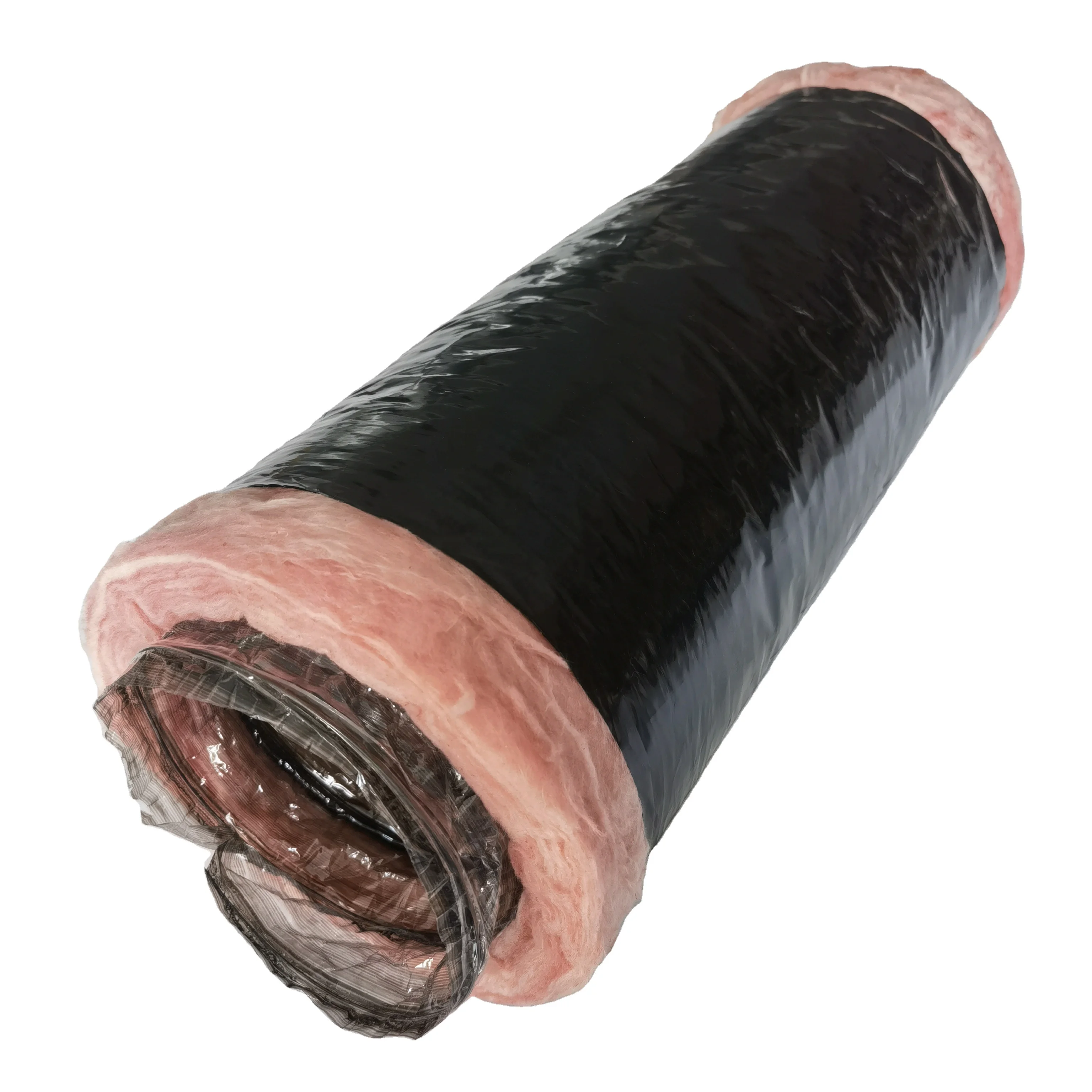 Good Quality Flexible Duct Manufacturer Black Color 8 Inch Flexible Air Duct hvac insulation ducts