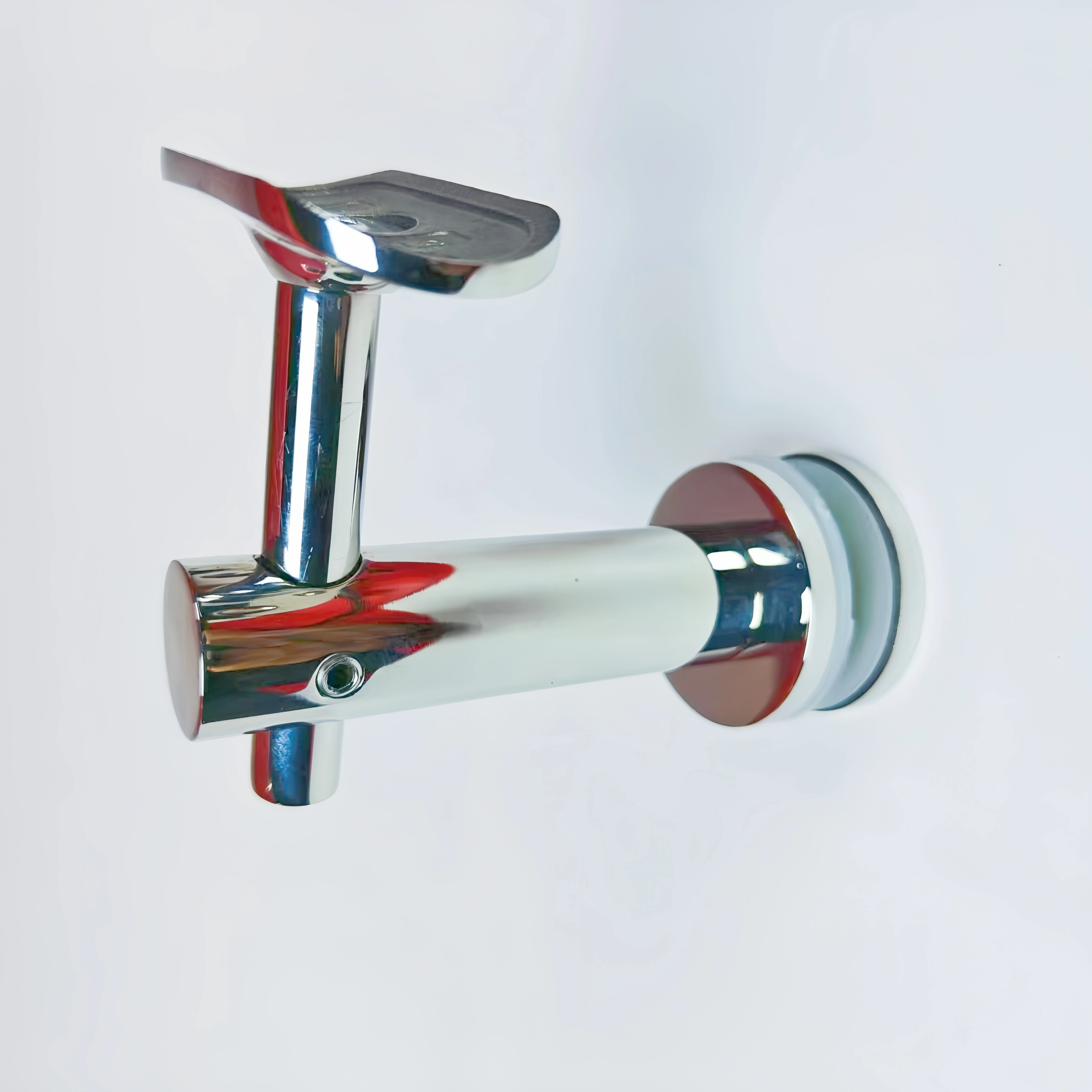 Stainless Steel Stair Railing Clamp Glass Handrail Wall Bracket Fitting Stairway Rails Holders Guardrails Handrail Brackets