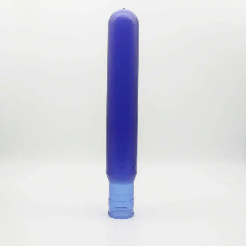 Plastic water pet preform 730grm 750grm 800grm blue 55mm 5 gallon pet bottle preform 20 litre