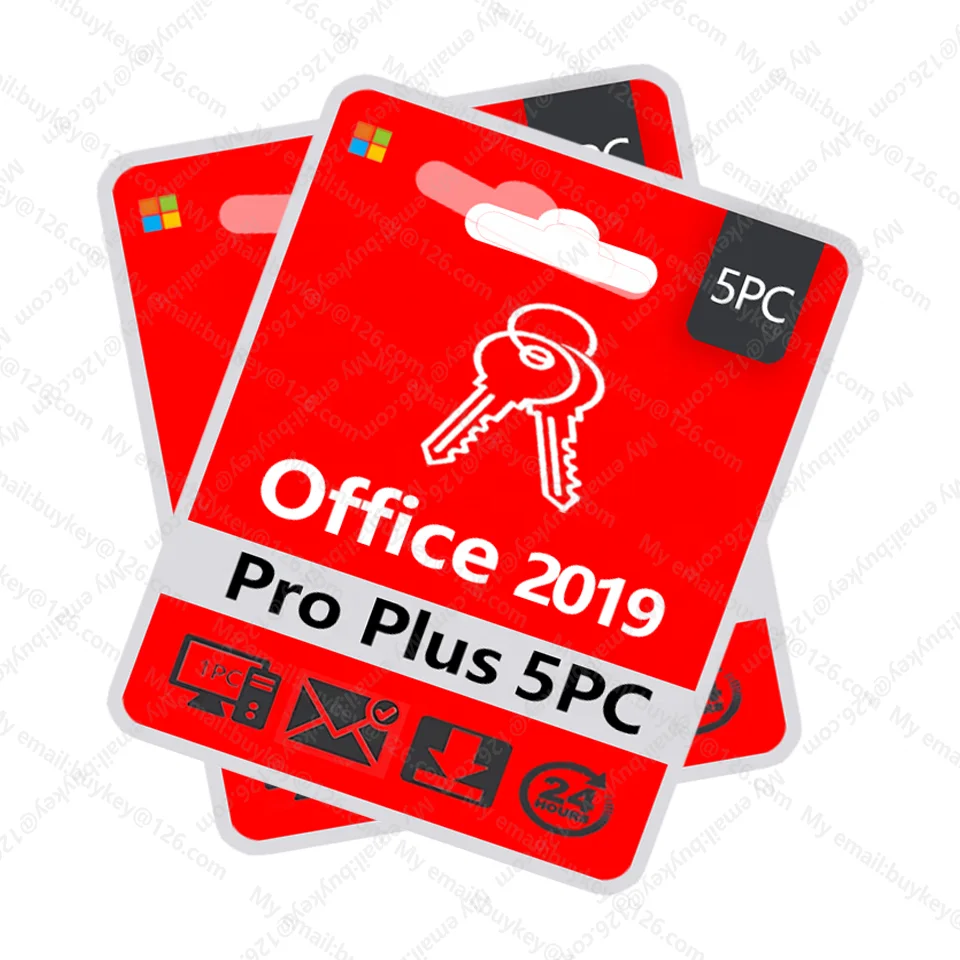 ms Office 2019 Professional Plus License Key for 5PC 100% Online Activation  Office 2019 Pro Plus Digital License Send by Email