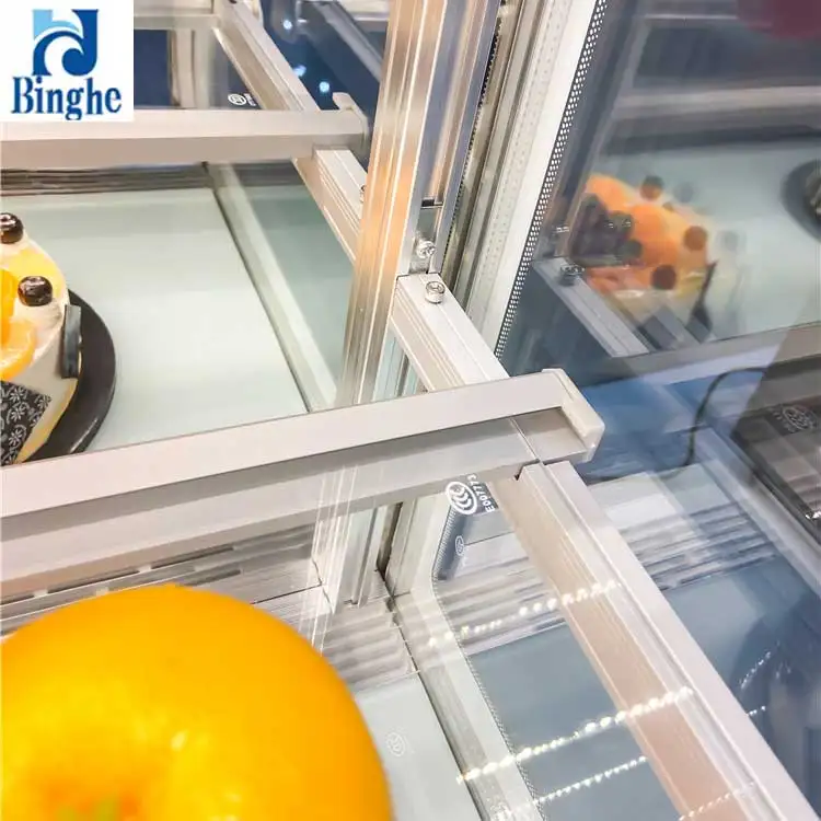 220V 50Hz China Display Chiller Unit Cake Display Chiller For Coffee Shop Display Chiller