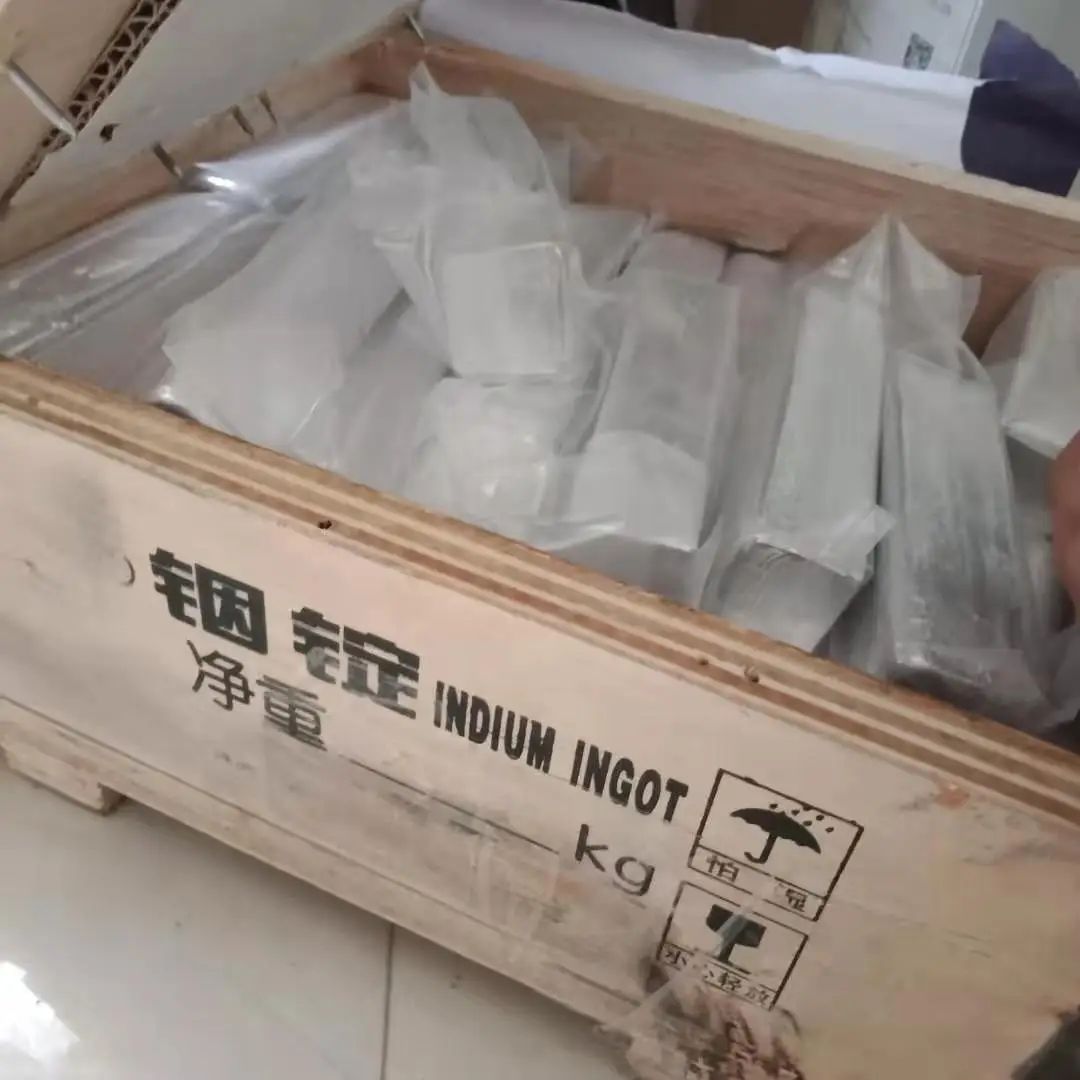 High purity indium In99.995 indium block