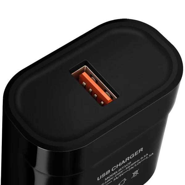  Сетевое зарядное устройство с usb-портом и поддержкой быстрой зарядки 18 Вт