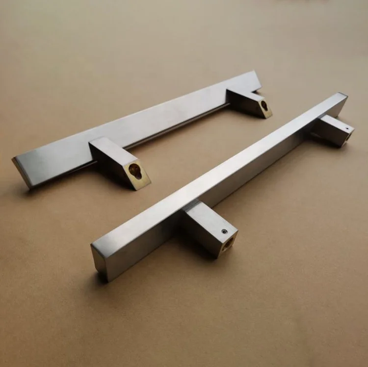 
OEM/ODM Stainless Steel Double Round Lever Entrance Long Main Modern Custom Luxury Push Pull Sliding Glass Door Handle 