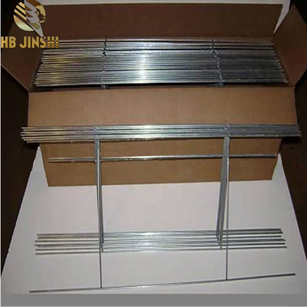 100 packs 10 in. X 30inch. Wire Stakes Political H Stake  Yard Sign Stakes