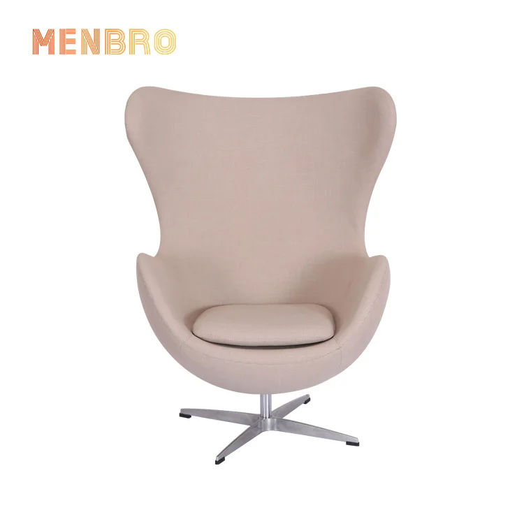 
Cheap Nordic designer living room fabric egg accent chair for sale 