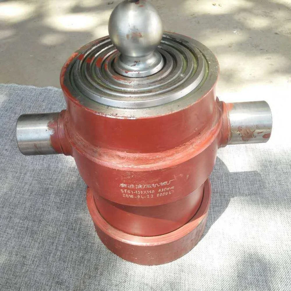 4 Stage 130mm Piston Diameter Hydraulic Telescropic Cylinders of Tipper Dump Truck