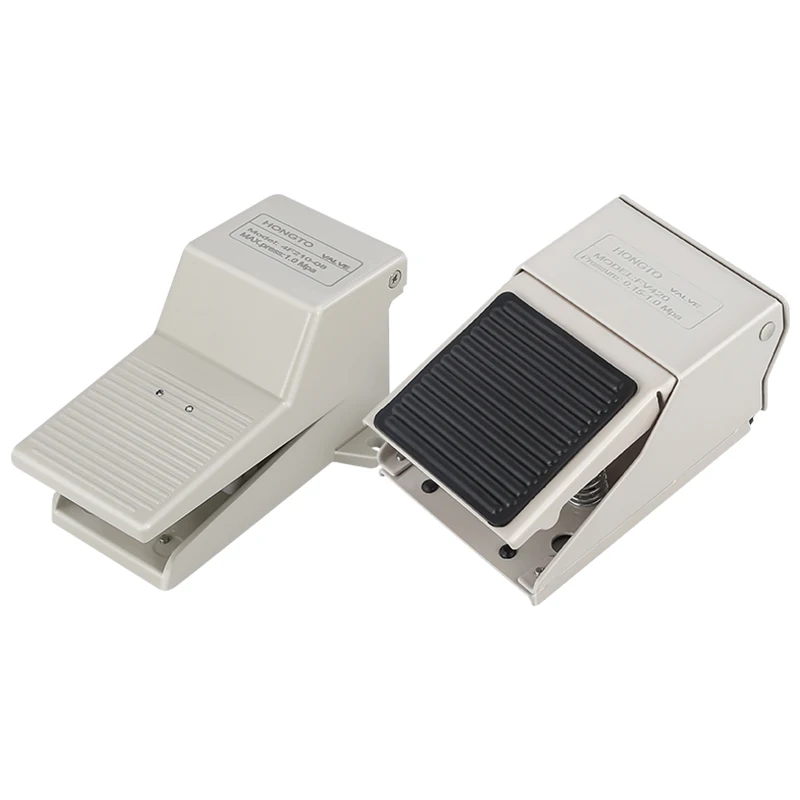 HONGTO 4F/FV Pneumatic Foot Operate Valve Air Pneumatic Foot Pedal Control Valve