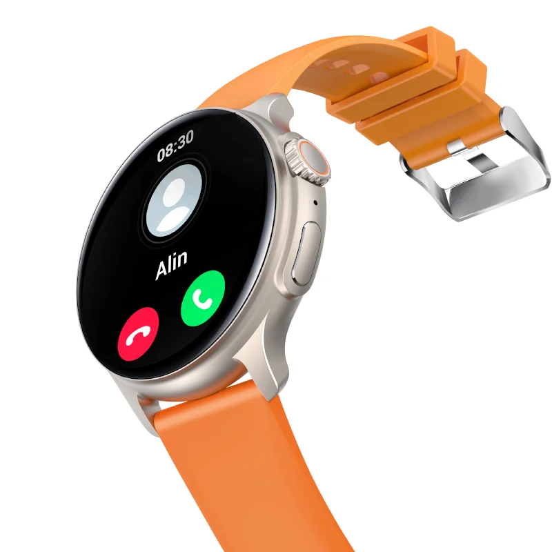 2023 K58 BT Call Outdoor Sport smart watch Style Men Smart watch 1.43 inch Round AMOLED Screen  Fitness Tracker Smartwatch