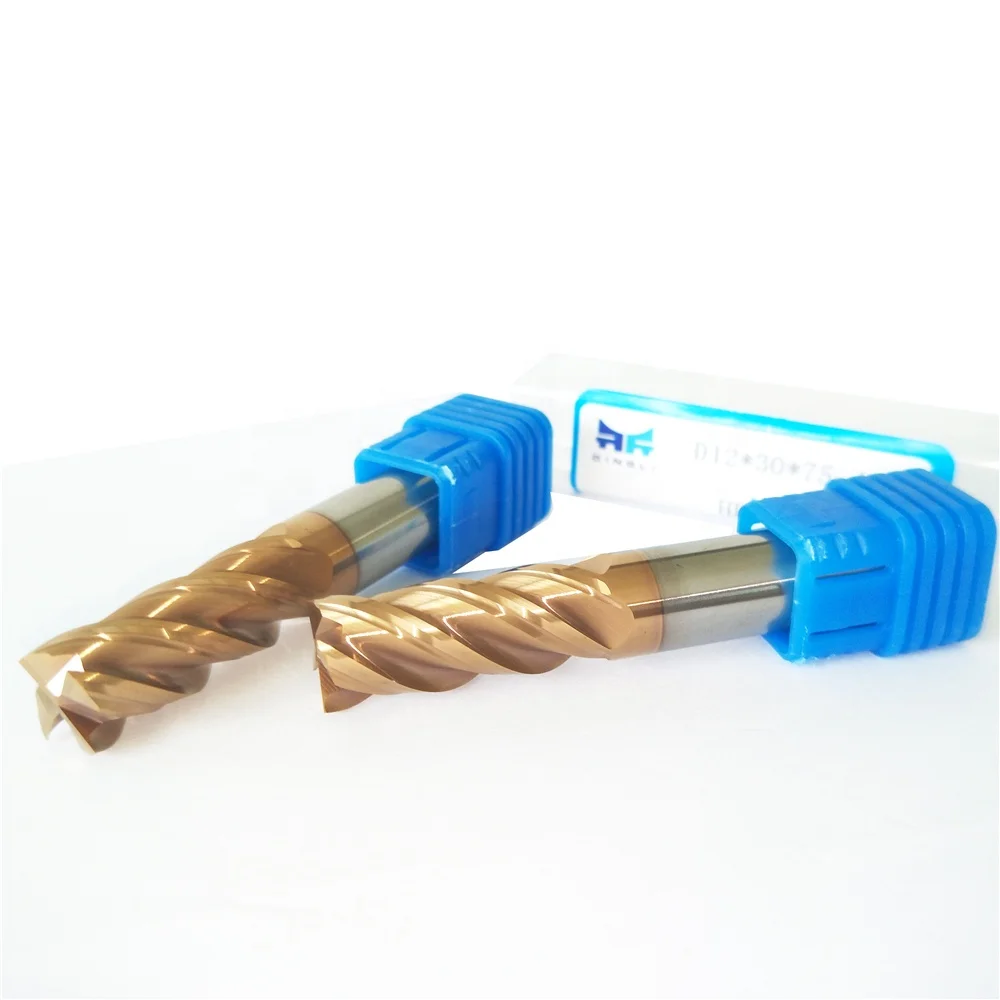 Factory Price Diameter 10mm Wholesale Tungsten Carbide 2/3/4/5/6 Flutes Flat Milling Cutter Carbide End Mill