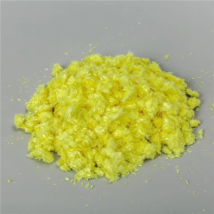 Factory Price short-cut chopped aramid Kevlar fiber for rubber and plastic reinforcement