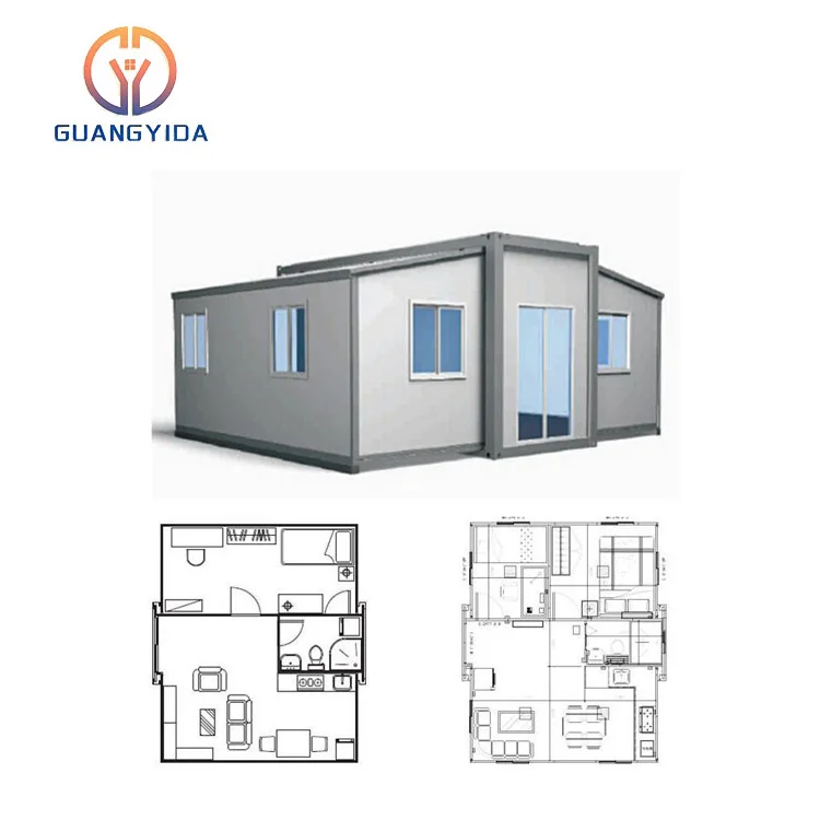 Best price fast install mobile modern prefabricated modular prefab expandable container home