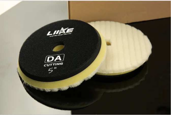 Steak woolen cutting pad for car  polishing