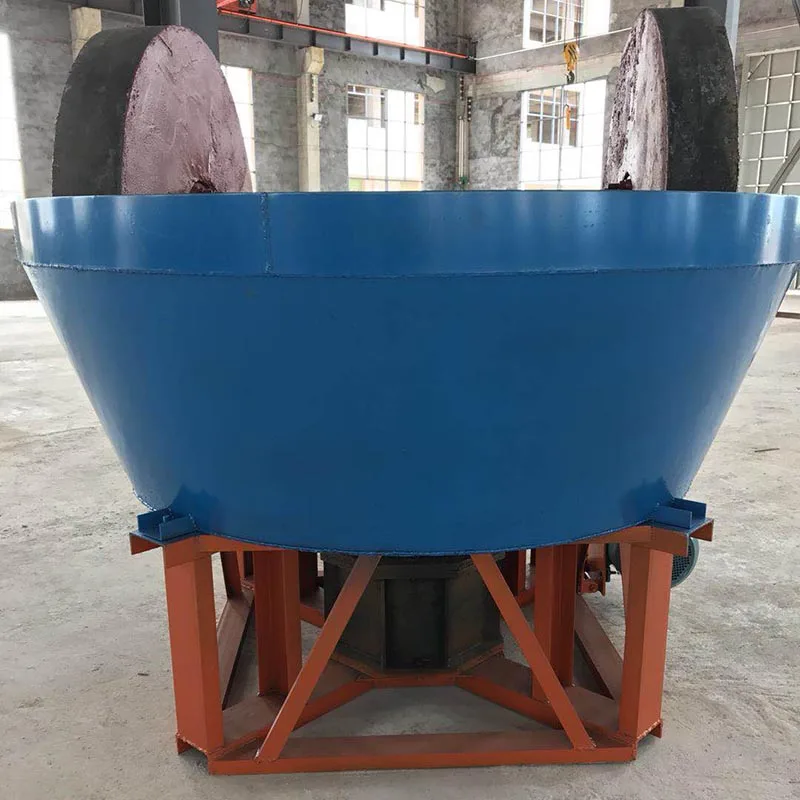 Hot Selling Mining Equipment Round Mill Gold Grinding Machine Wet Pan Mill