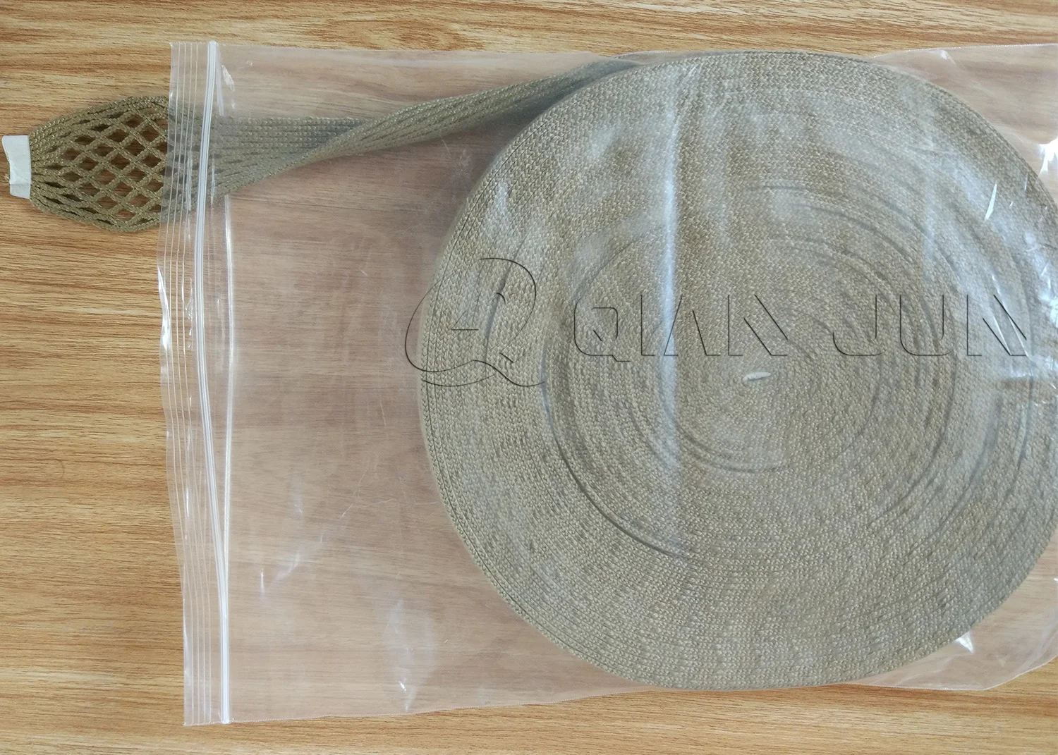 Car Rear Glass Prevent Mold Marks Ring Mold Mesh Belt Covering Stainless Steel Mesh Strip on Glass Tempering Furnace