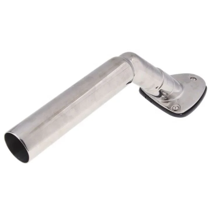 Boat Accessories Marine Hardware Fishing Rod Holder Stainless Steel 316 mirror polished Marine Yacht Sea outrigger bases Set