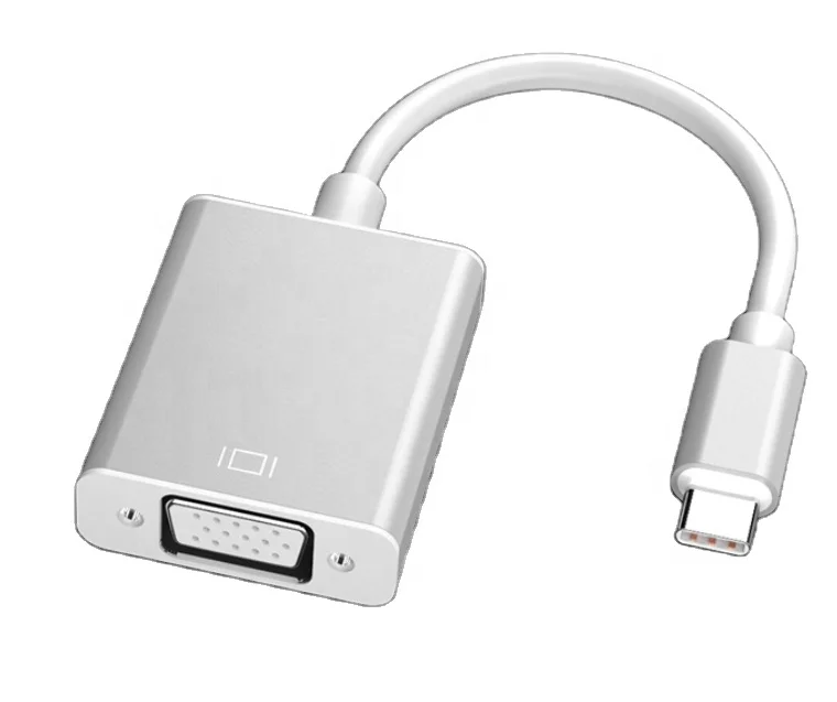 Amazon eBay top sales Factory Direct Supply USB 3.1 Type C to VGA digital adapter