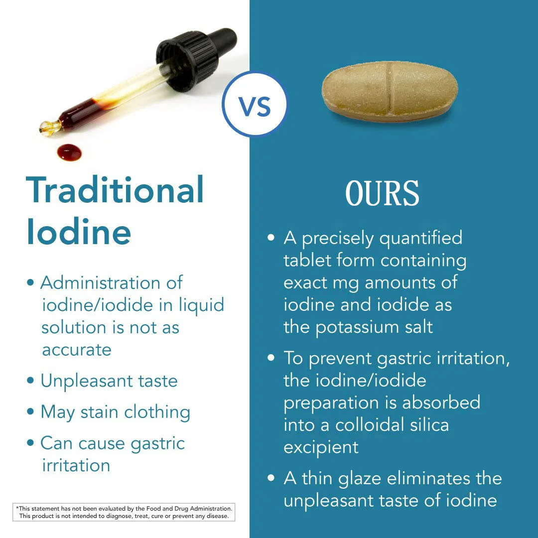 OEM Health Care Products Wholesale Potassium Iodide Potassium Iodided Tablets 65 mg Potassium Iodide Tablets