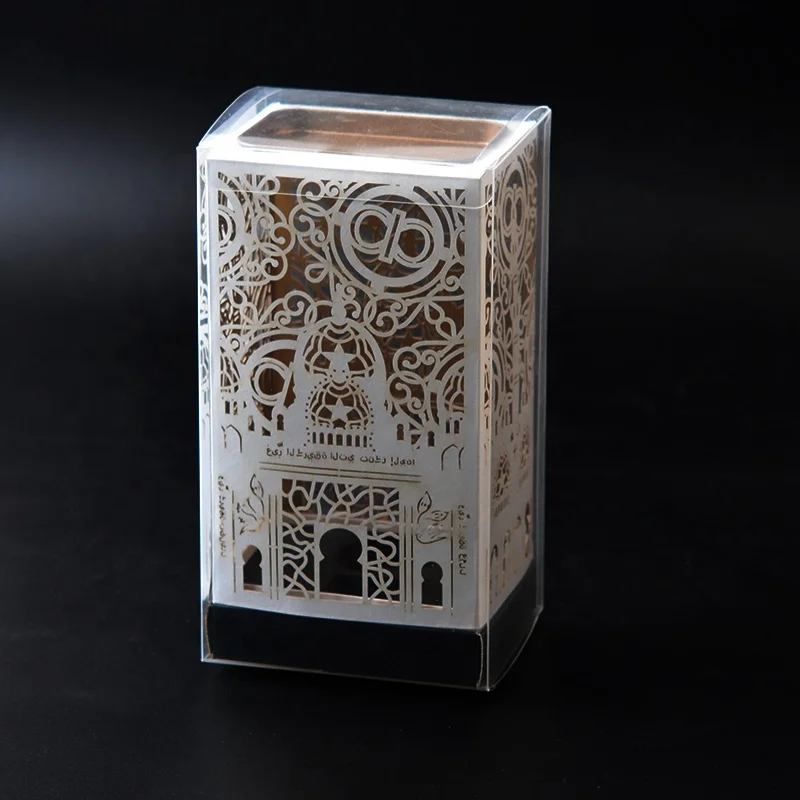 
Home Incense Decoration Laser Paper Box for Candle Holder 
