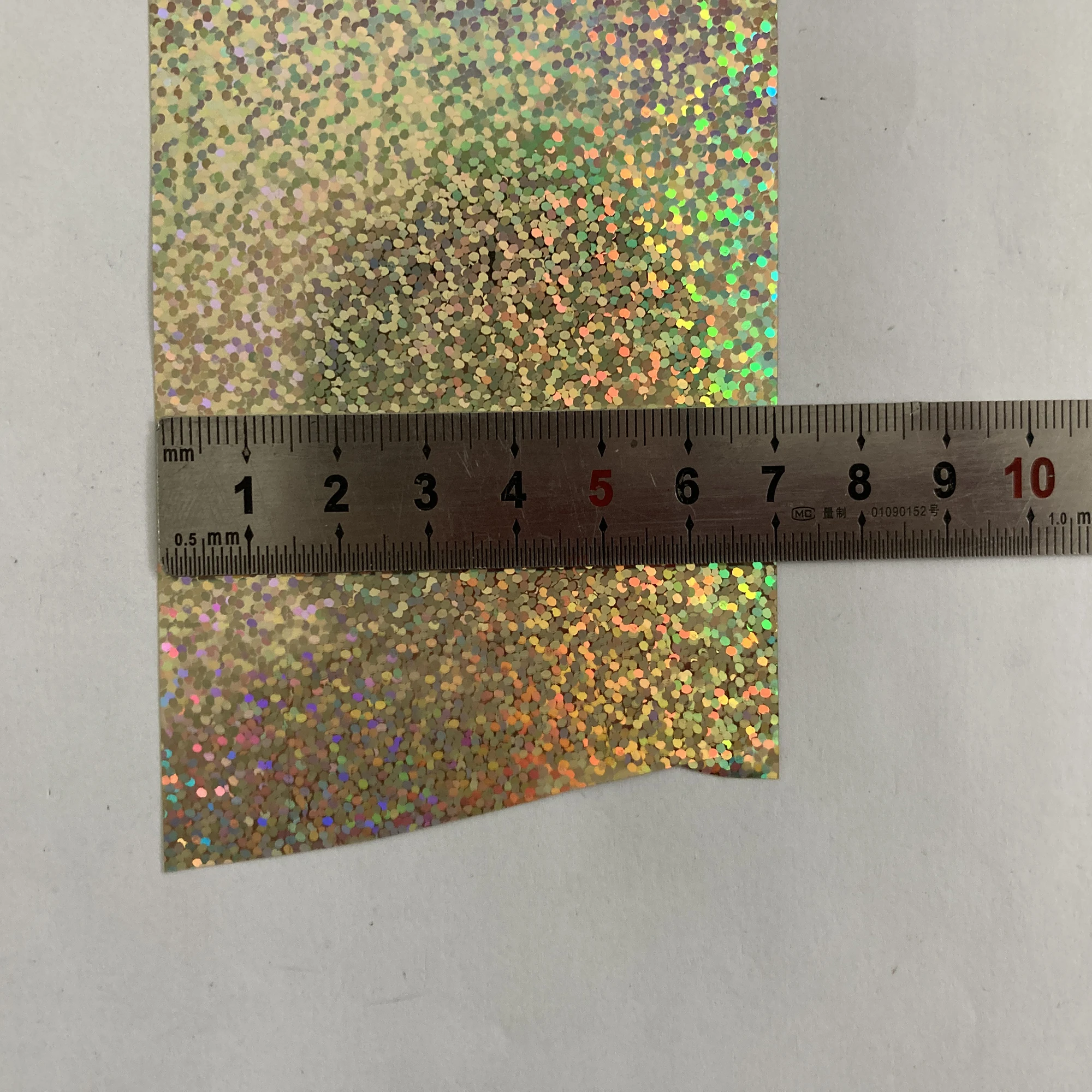 Chinese supplier holographic polyester Film PET metal laser holographic film for glitter powder