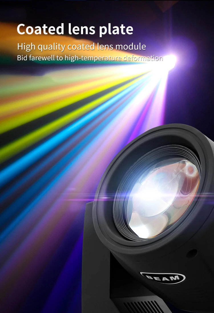 Disco LED  Colorful DJ Lighting  Moving Head IP65 Beam 230 Stage Light For Party Club