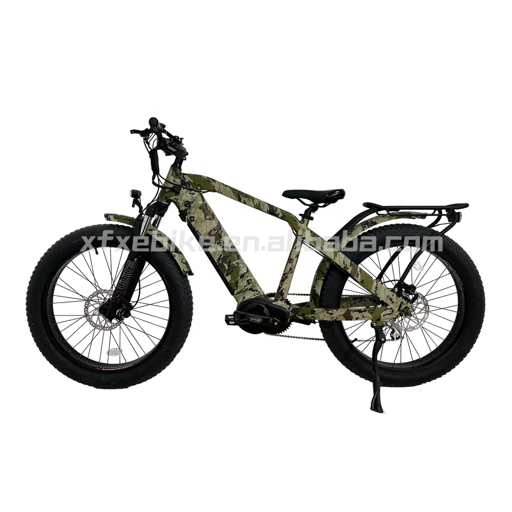 TOP seller electric mountain bike  off road 26inch fat tire all terrain electric bicycle G510 Ultra motor 1000W Mid Drive