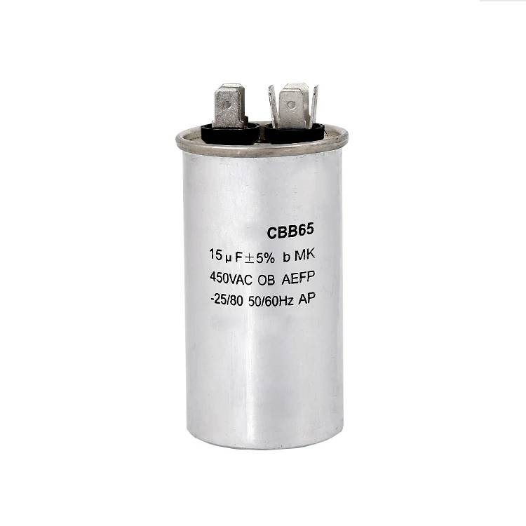 Capacitor Aluminium Shell For CBB65 Bulk Stock Electrolytic AC Capacitor 10uf 100uf 300v For Compressor