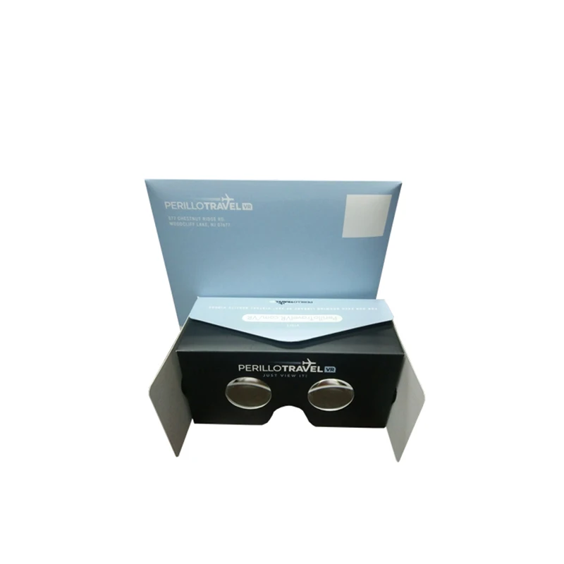 2024 Hot Sale Box Vitural Reality Hardware Devices Accessories VR AR Paper 3D Glasses for Watching Movies or Games