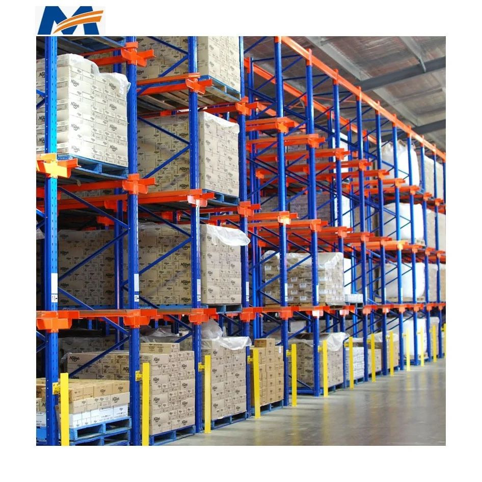 China Storage Solutions Factory High Quality Industrial Heavy Duty Drive In Pallet Rack System Manufacturer