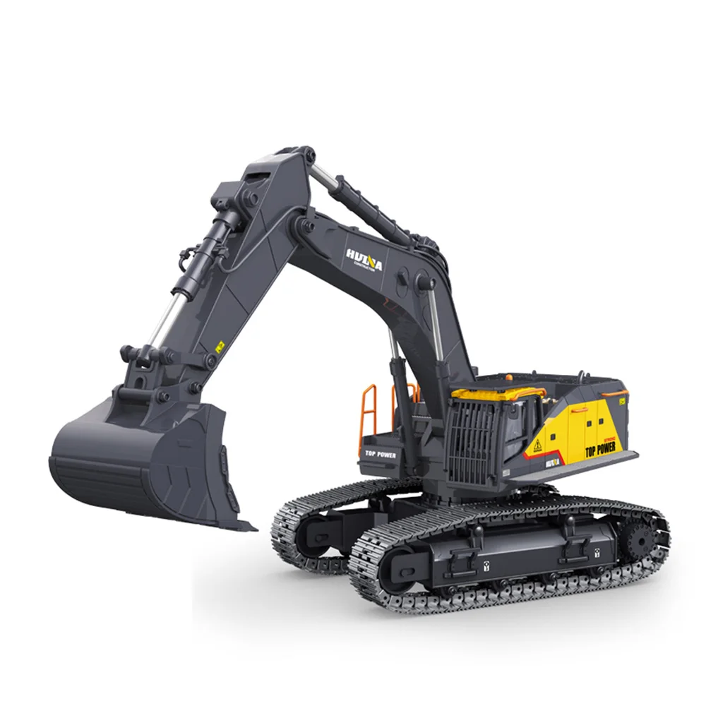 Оптовая продажа Экологически чистый металлический сплав Huina 1594 Rc экскаватор большой кошка дистанционное управление мини-экскаватор для детей