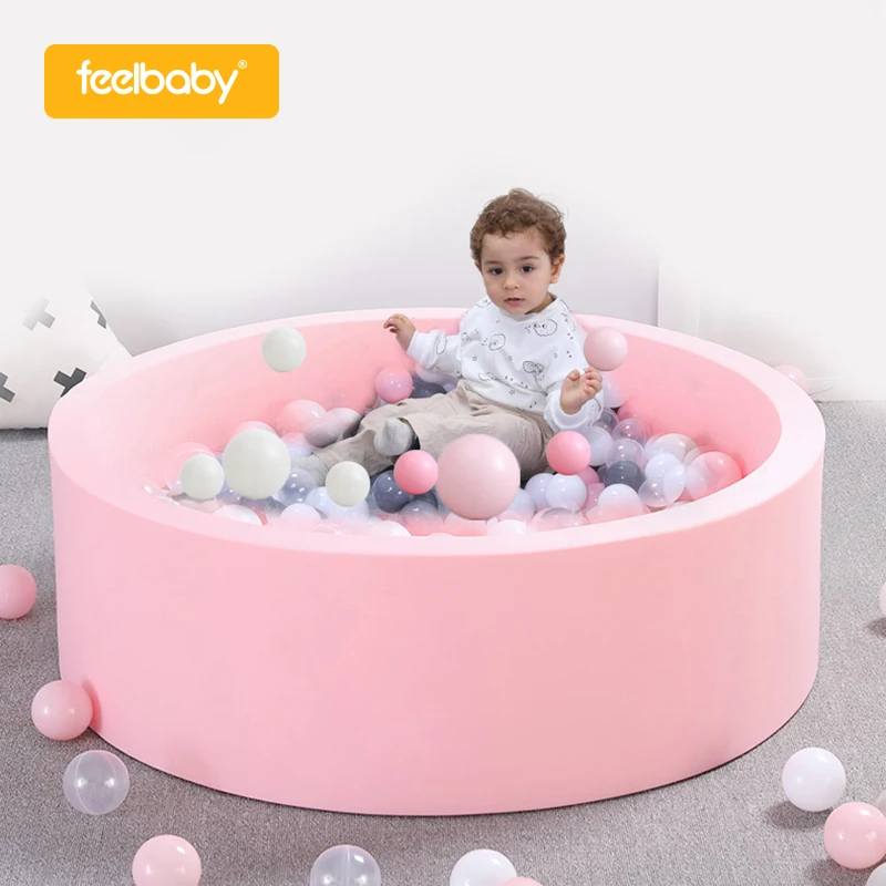 Feelbaby soft indoor plastic play ball pit baby ball pool