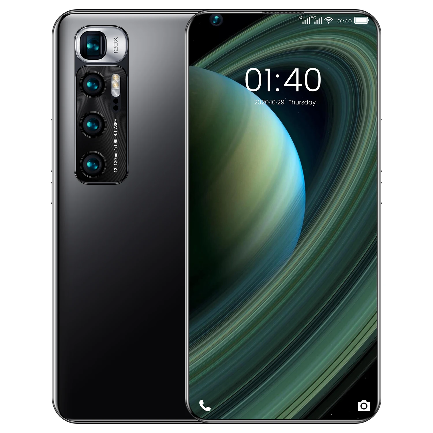 7.2inch M10 U1tra Mobile Phone 12GB+512GB Full Smart phone Finger  Cellphone