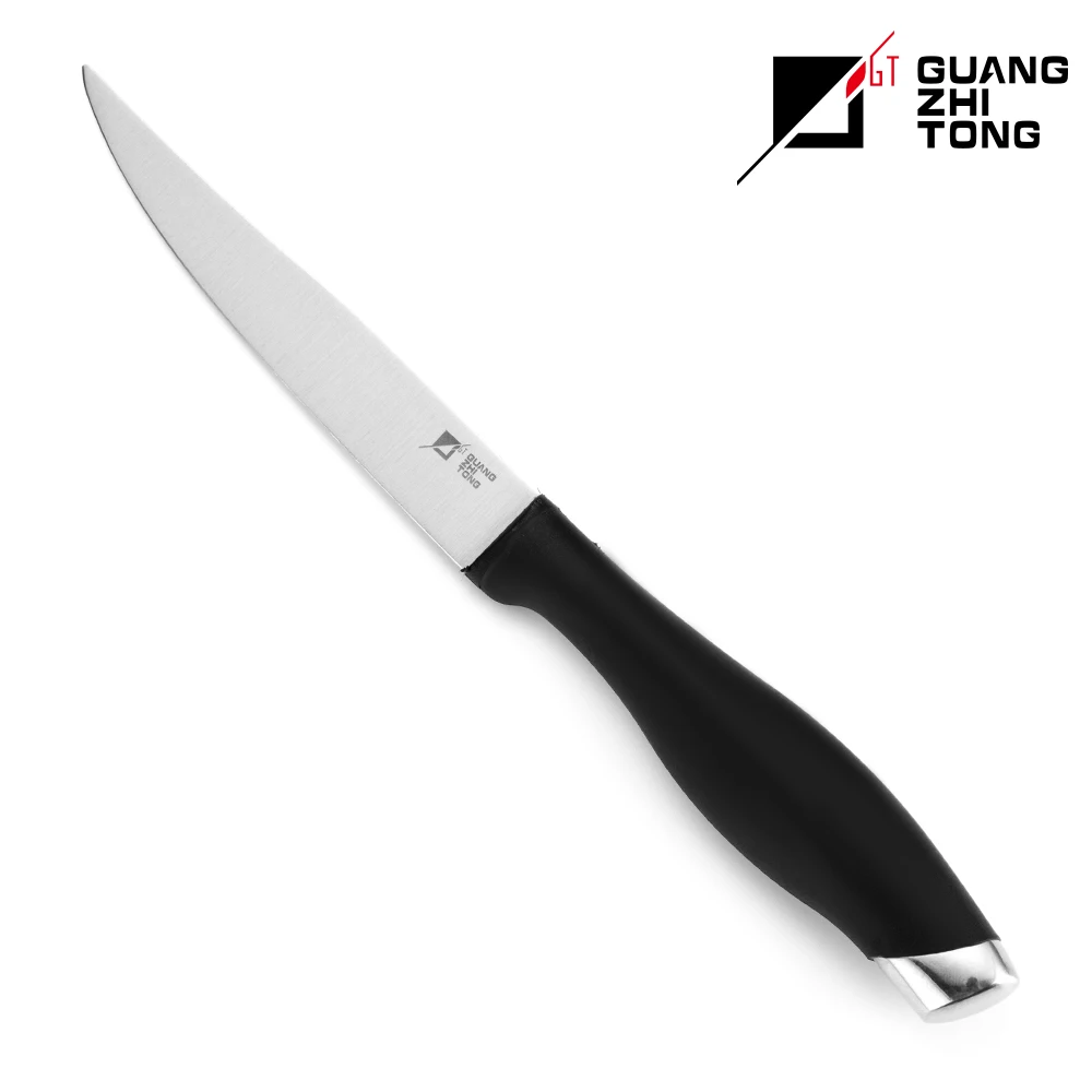 8-Inch Soft Touch Rubber PP+TPR Handle Carving and Slicing Knife Kitchen Knives Genre
