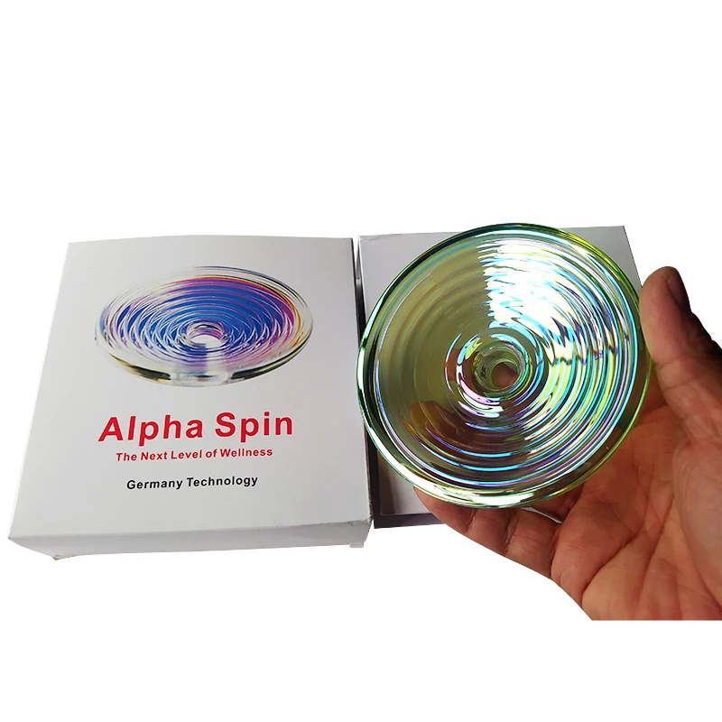 Hoonni Colorful Alpha Spin AMEZCUA BIO DISC 4 Quantum  Energy Bio Disc with Negative Ions  4000cc