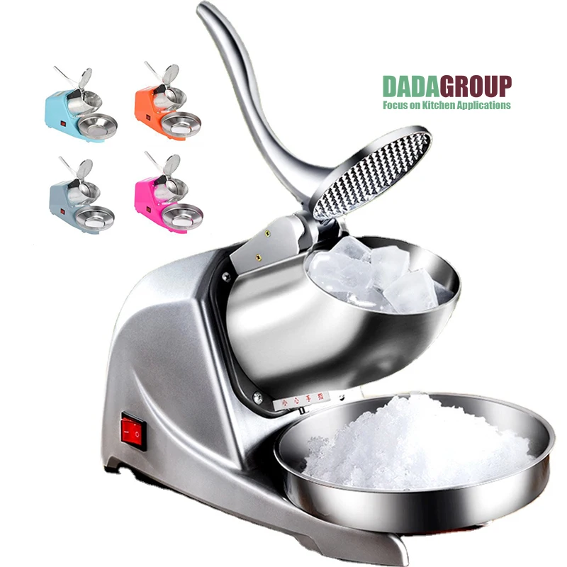 
 Домашняя электрическая машина для приготовления мороженого, конусная машина для измельчения льда, бритва для льда  