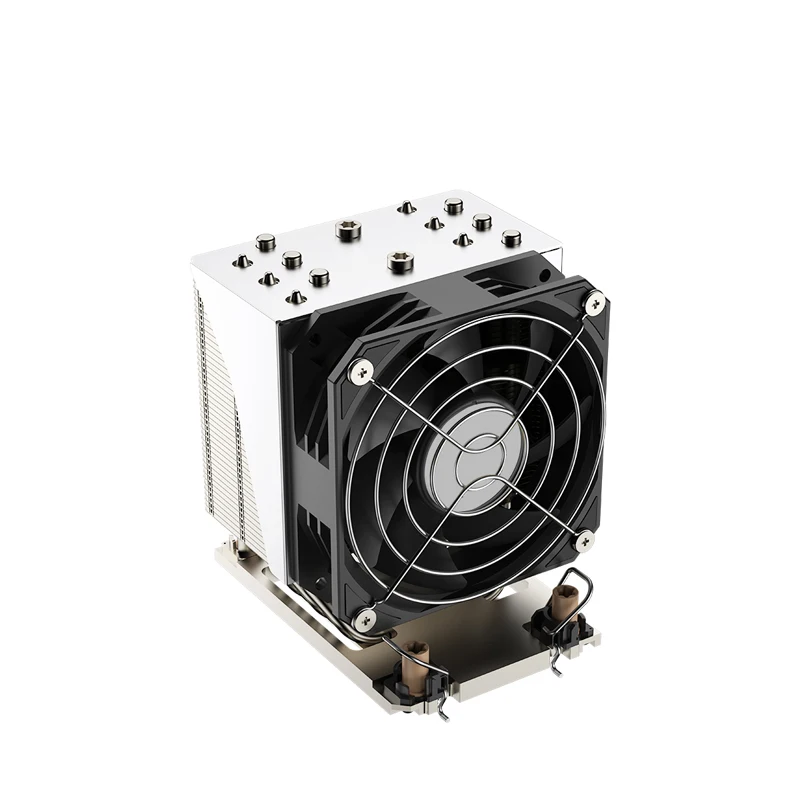 xinhao Wholesale PC High Performance LGA4189 4U 350W Copper base aluminum fin 6 heat pipe air volume Fan server CPU cooler