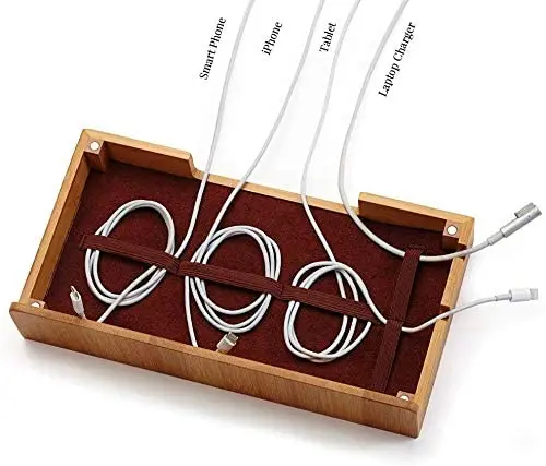 Multi-Device Wood Phone Charge Station Stock Cradle Holder, wooden desk phone stand, wood phone holder for iPhone iPad