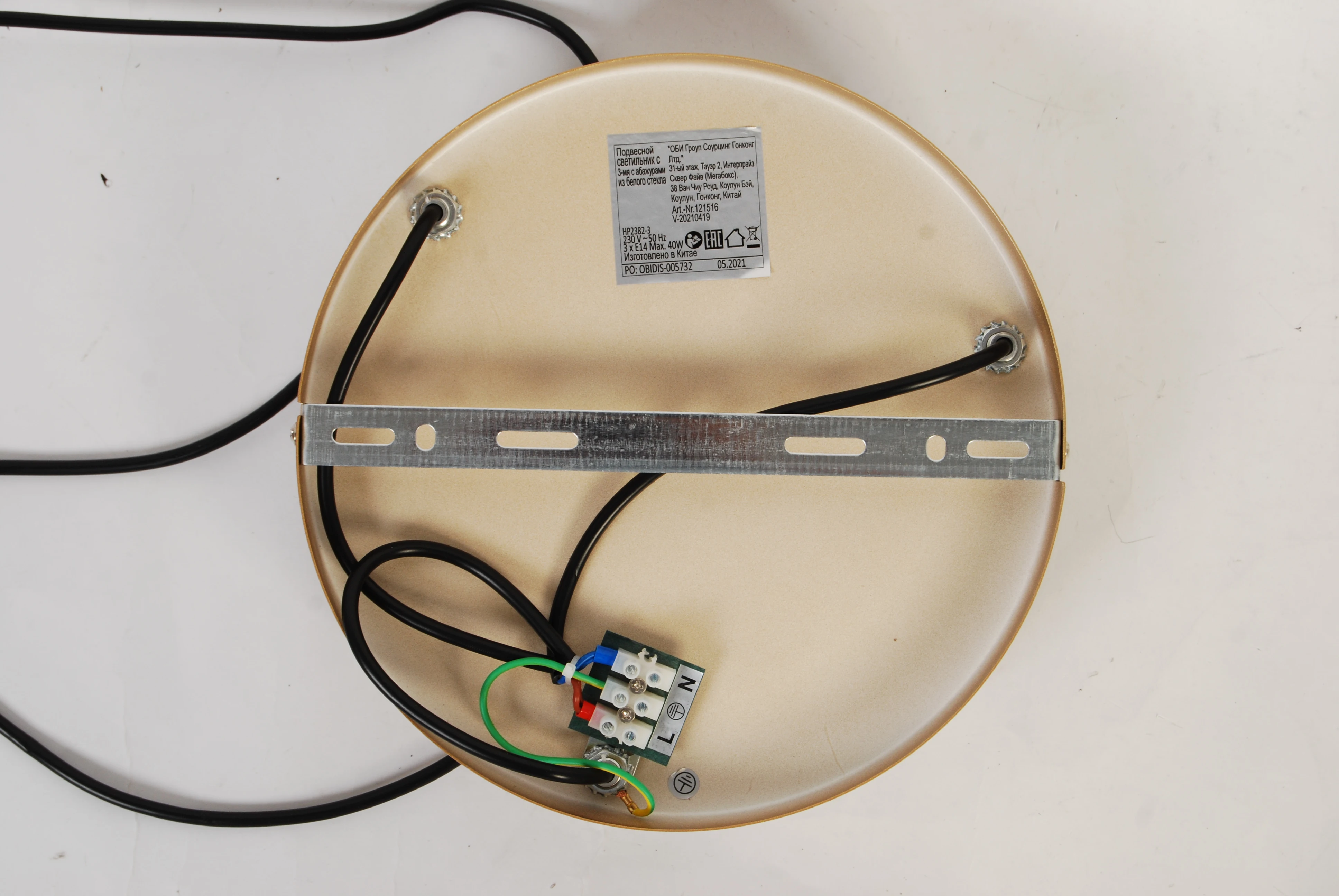 3Light Chandeliers Restaurant Lamp Good for House Polishing Rose Gold