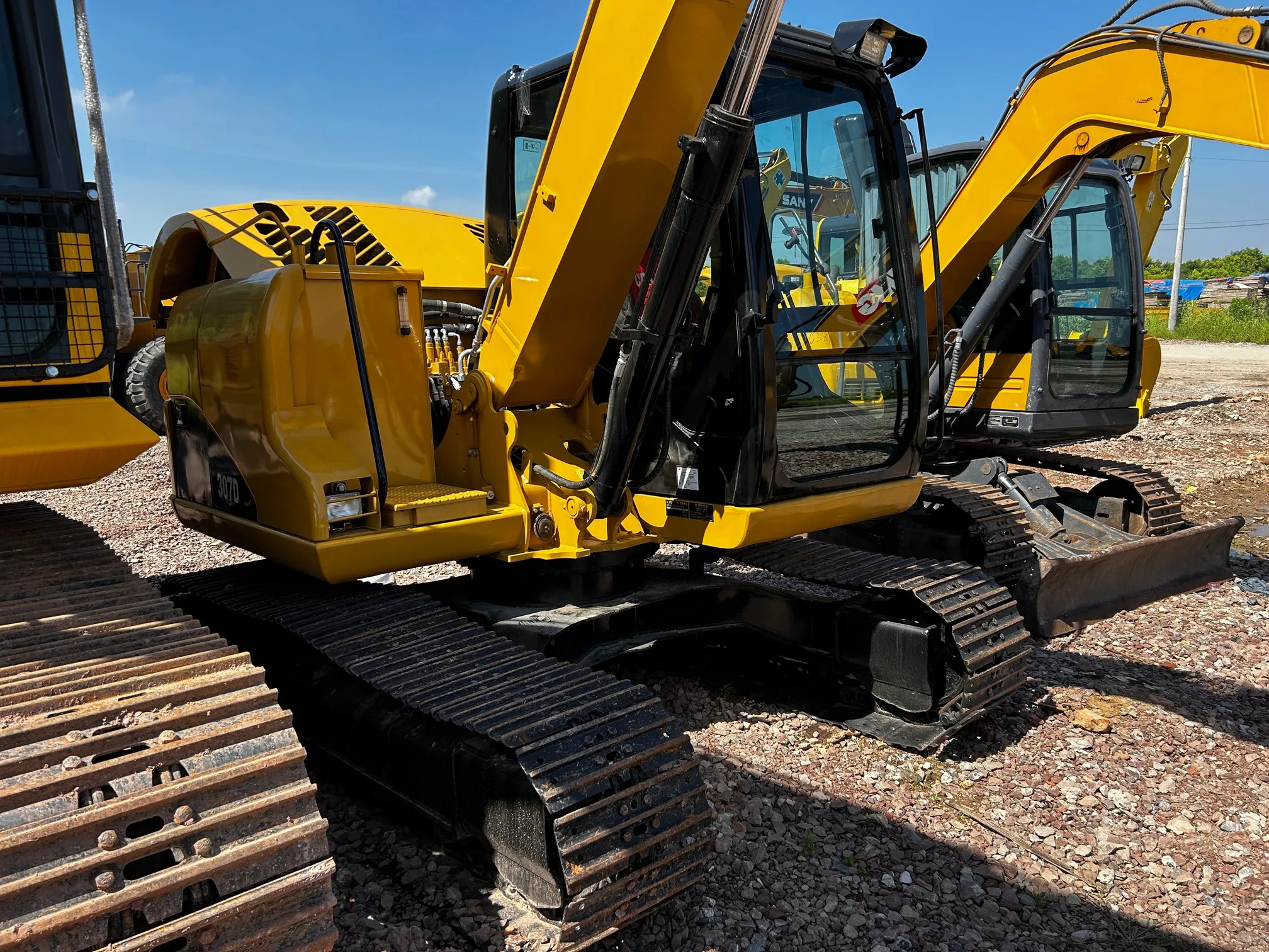 Used Caterpillar 307d Crawler Excavator Cat 307 D Tractor Excavator 2019 Provided Hydraulic Excavator Cummins Japan