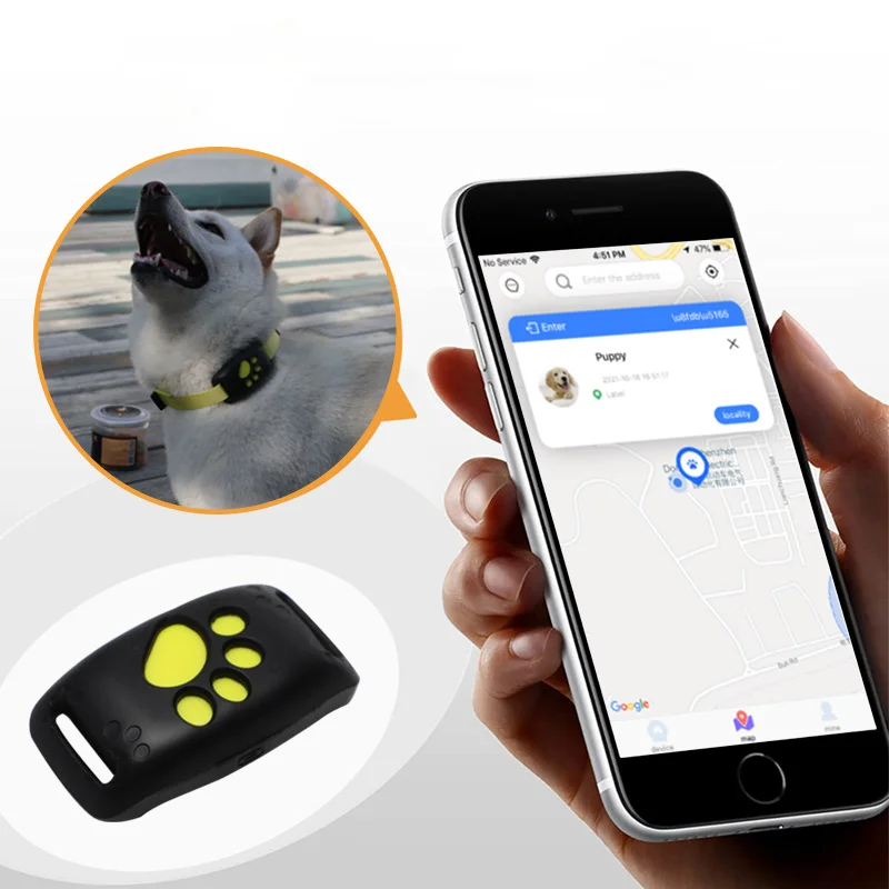 GPRS GPS-локатор для домашних животных трекер с функцией отслеживания дорожек и длительного срока службы