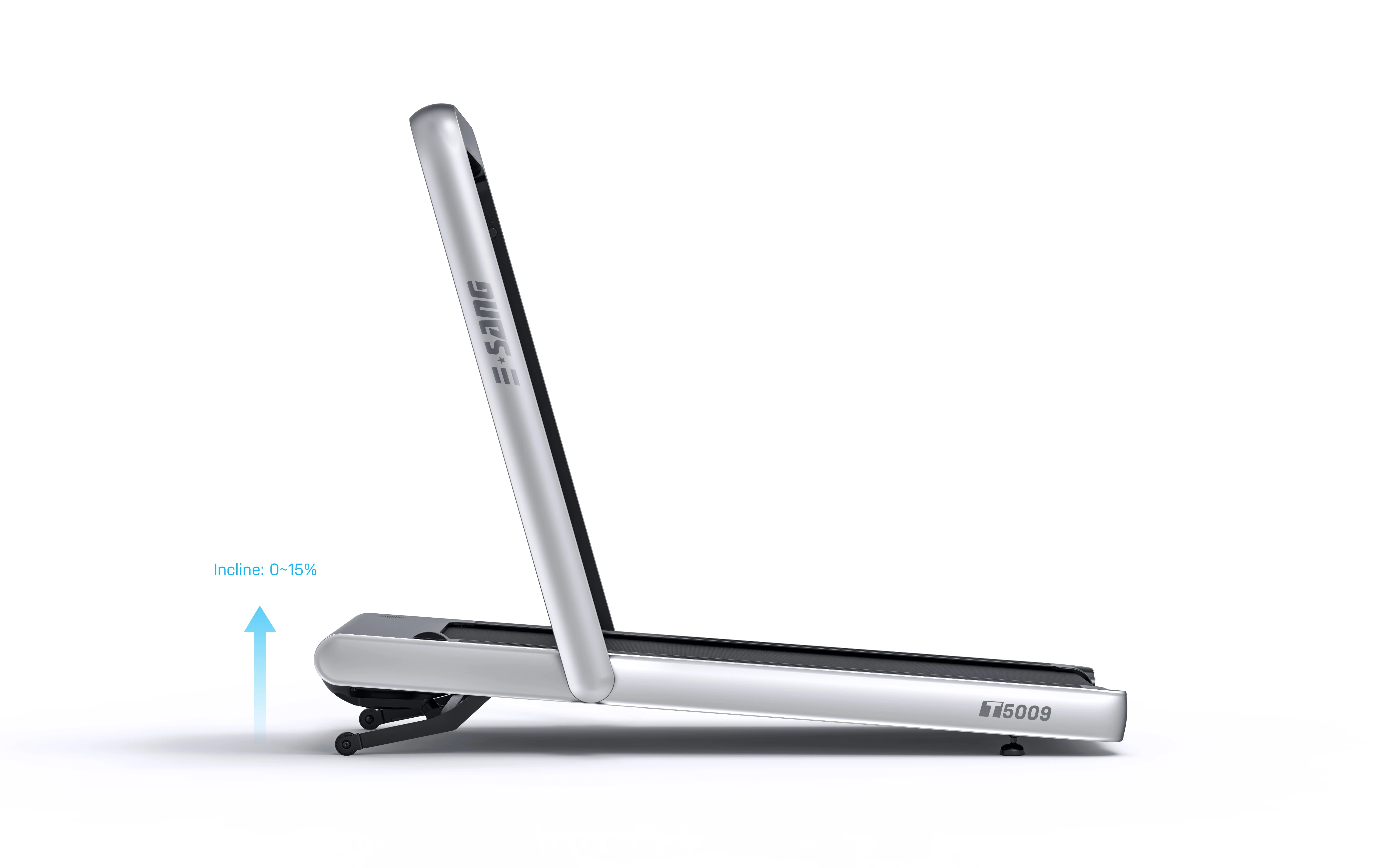 2nd generation cardio 2 in 1 running walking home office calorie burning fitness treadmill wireless heart rate monitoring