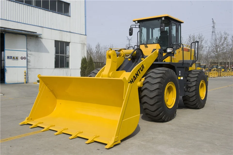 Фронтальный погрузчик с лопатой 5ton SHANTUI SL50W