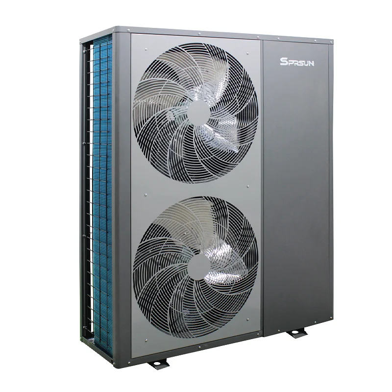 OEM White Stainless Steel High COP DC Inverter air Source Heat Pump 16kw