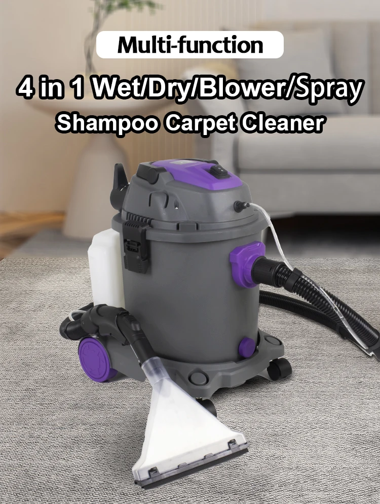 1400W 20L Big Tank Best Clean Water Filtration Wet Dry Vacuum Cleaner With 20L Capacity For Home Use Canister Vacuum Cleaner